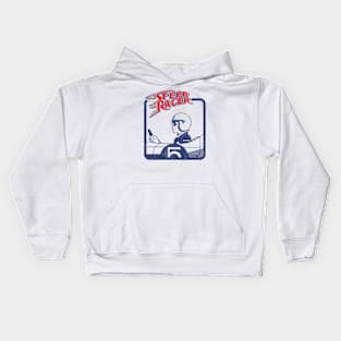 speed racer - vintage illustration Kids Hoodie